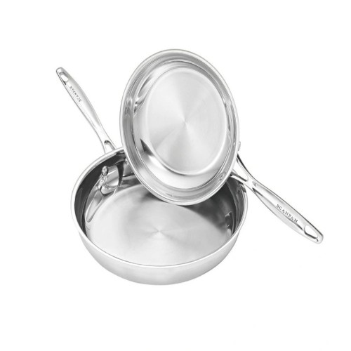 Scanpan  Impact  Scanpan Impact 2 Piece Fry Pan Set in Stainless Steel
